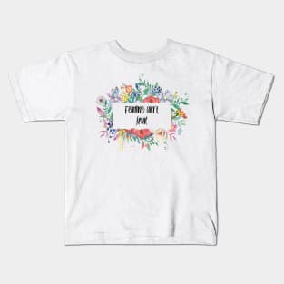 Femme Ain't Frail Kids T-Shirt